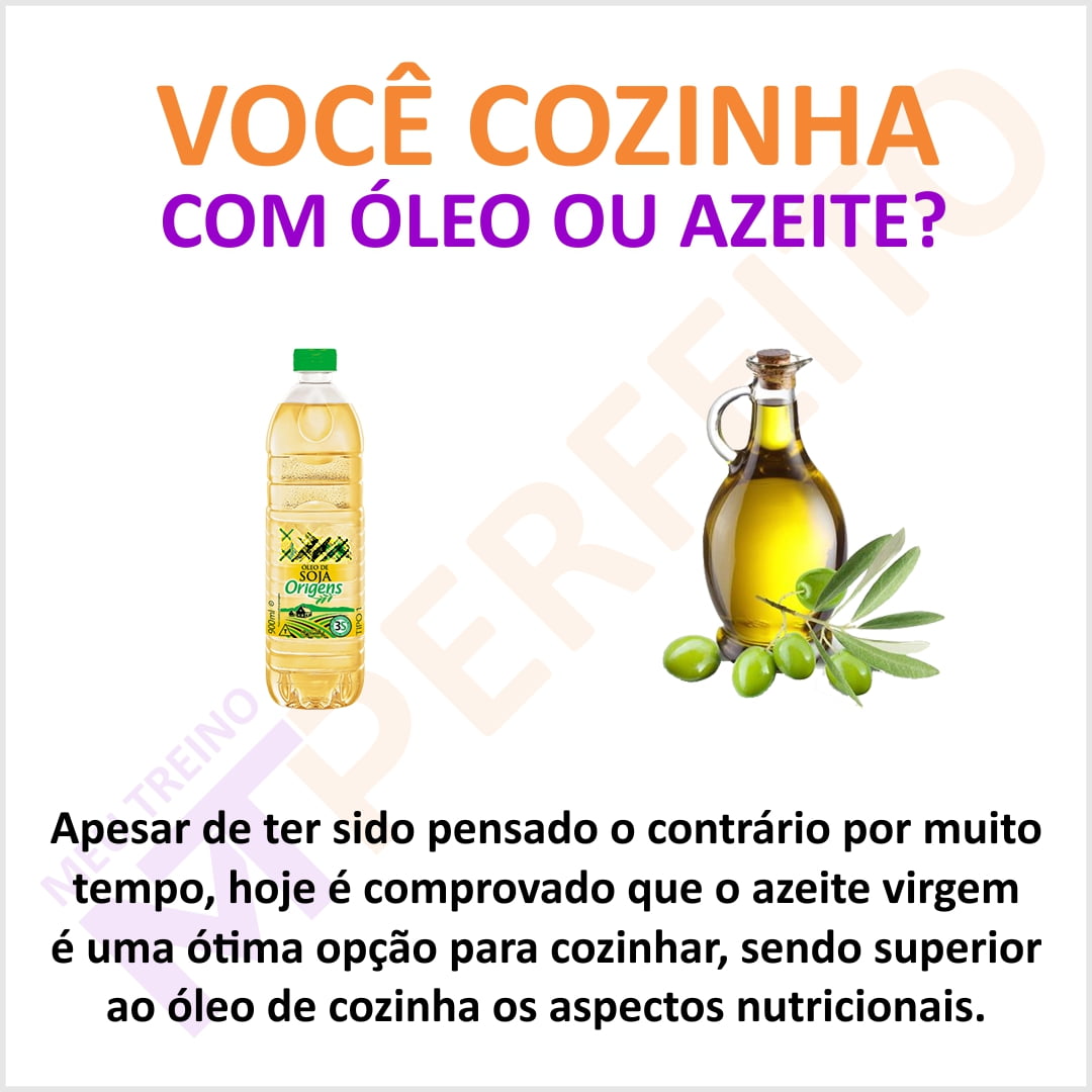 Azeite ou óleo? Qual a melhor opção?