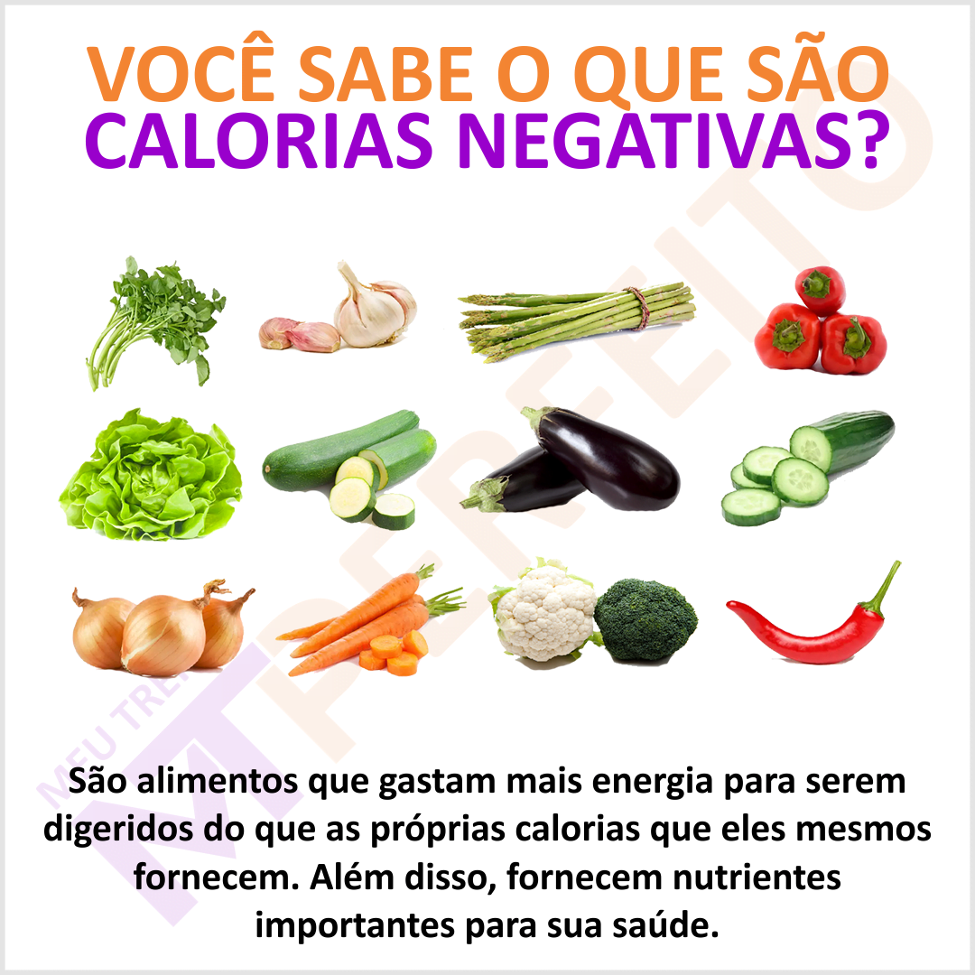 Você sabe o que são as “calorias negativas” dos alimentos?