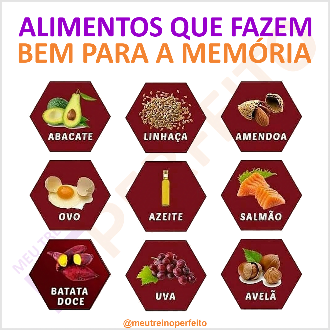 Alimentos que fazem bem para a memória