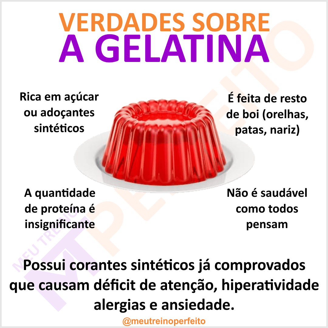 Verdades sobre a gelatina