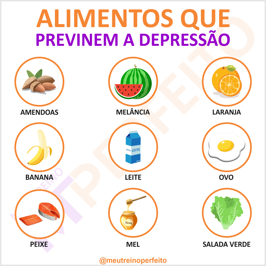 Alimentos previnem a depressão