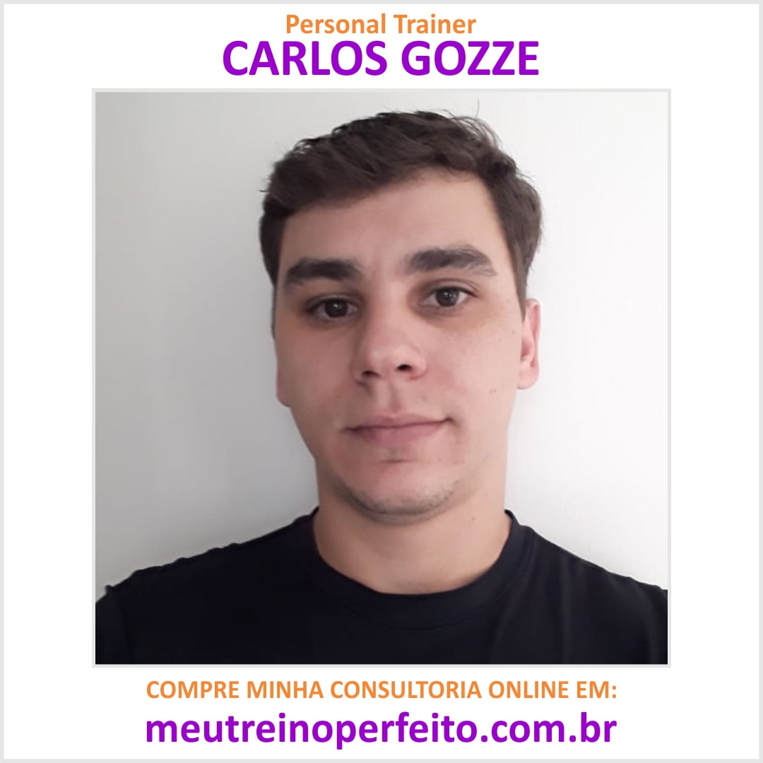 Novo Personal Trainer Online – Carlos Gozze