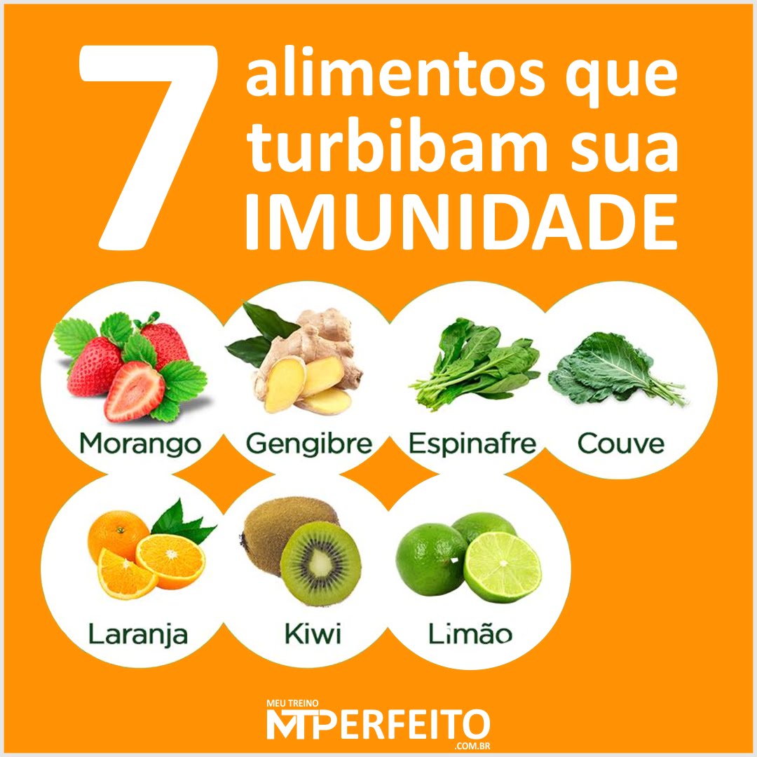 7 Alimentos que turbinam sua imunidade