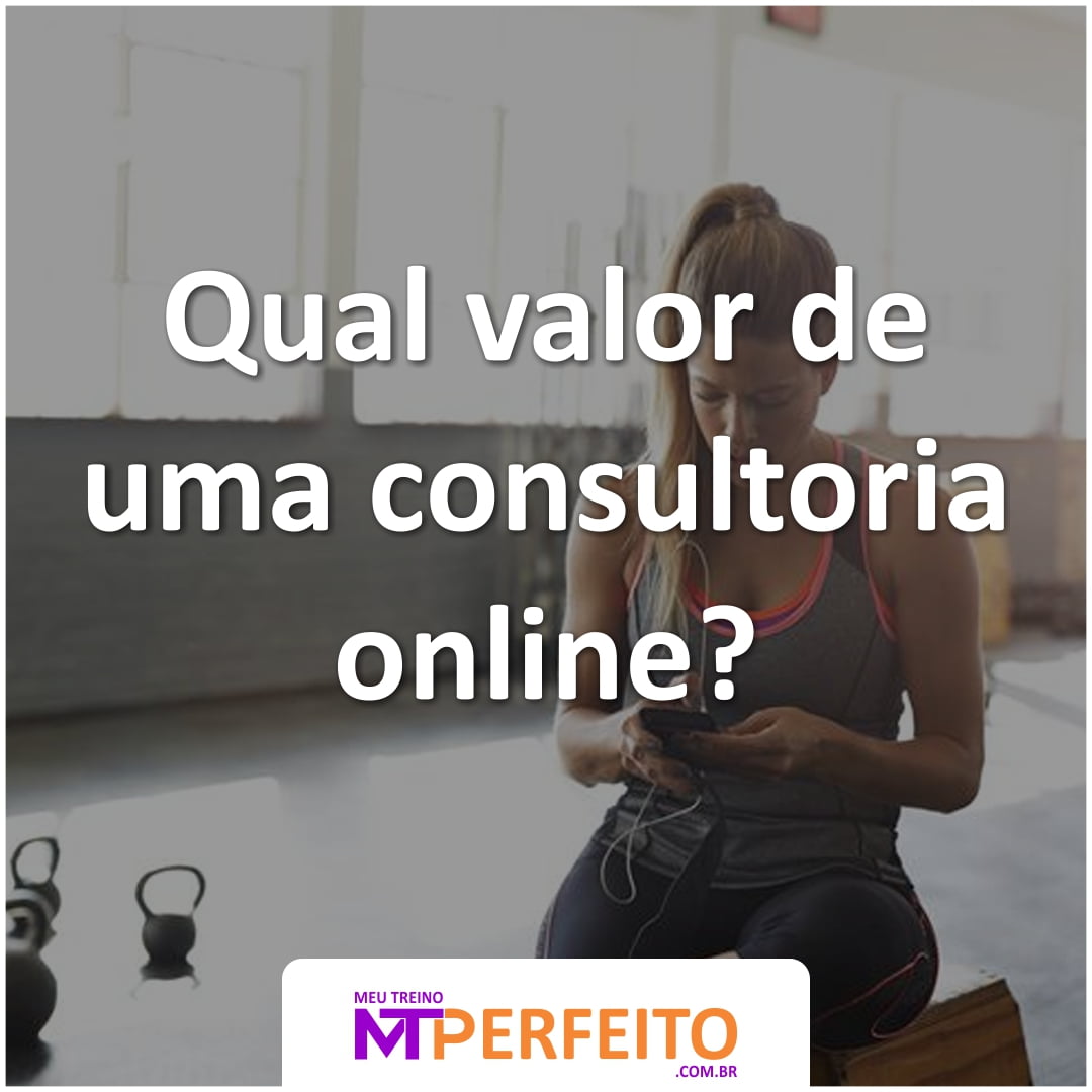 Qual valor de uma consultoria online?