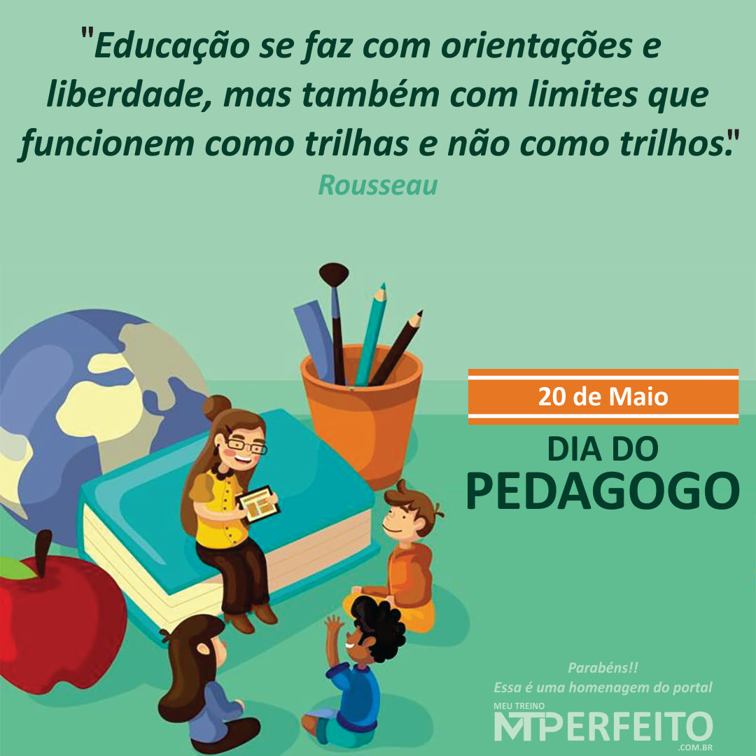 20 de Maio – Dia do Pedagogo