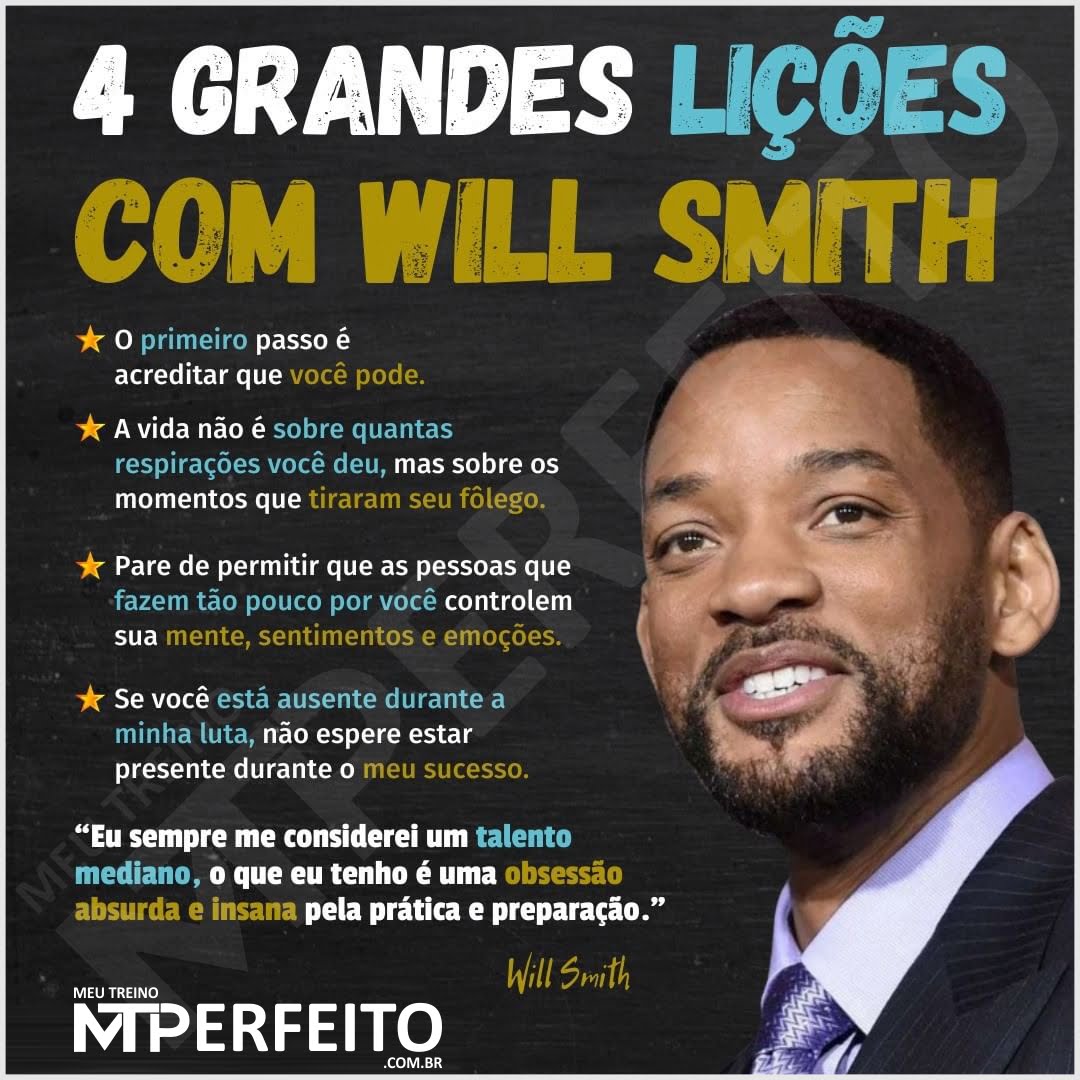 4 Grandes Lições com Will Smith