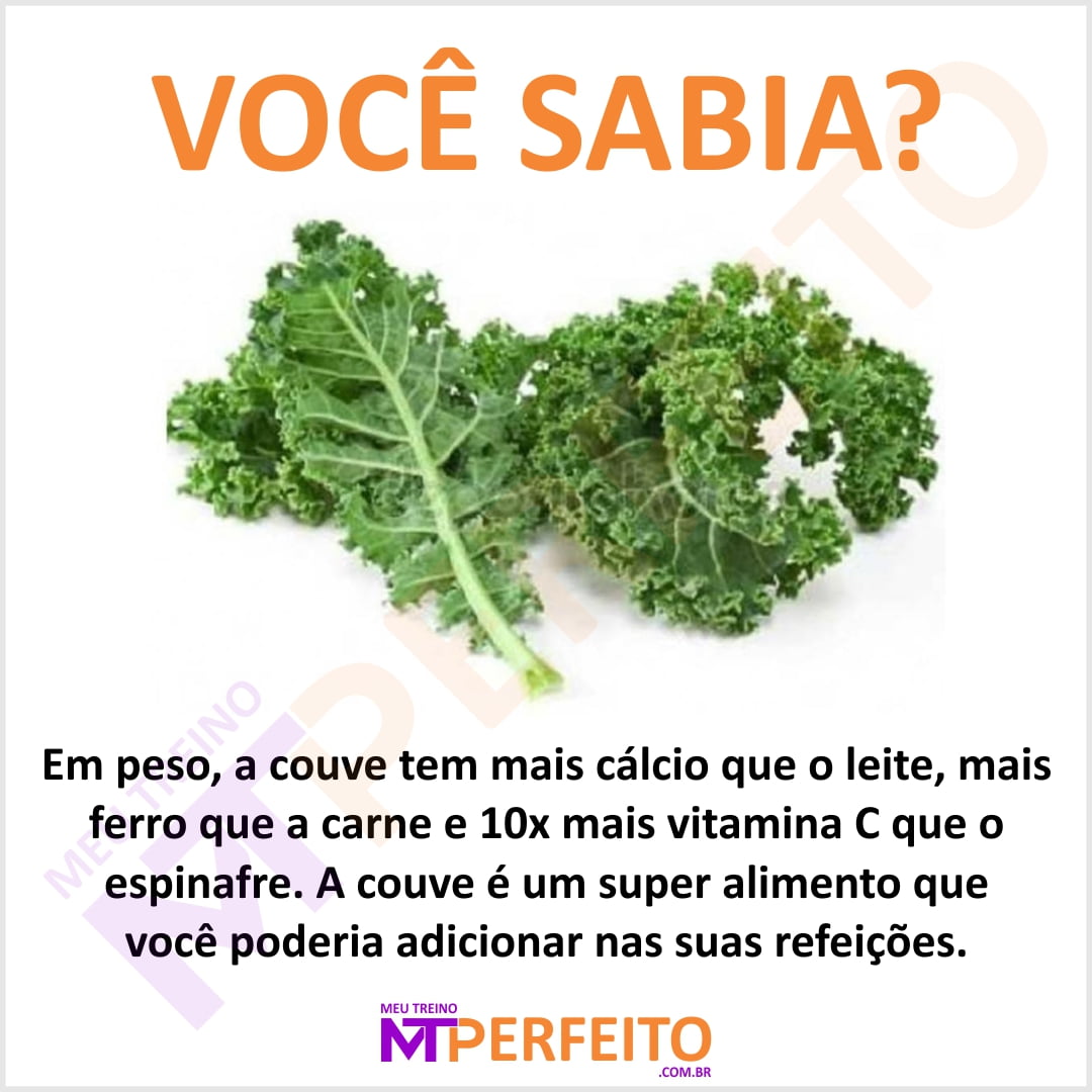 Você Sabia?! A couve tem mais…