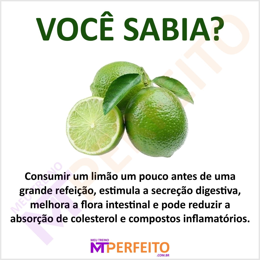 Você sabia? Consumir um limão…