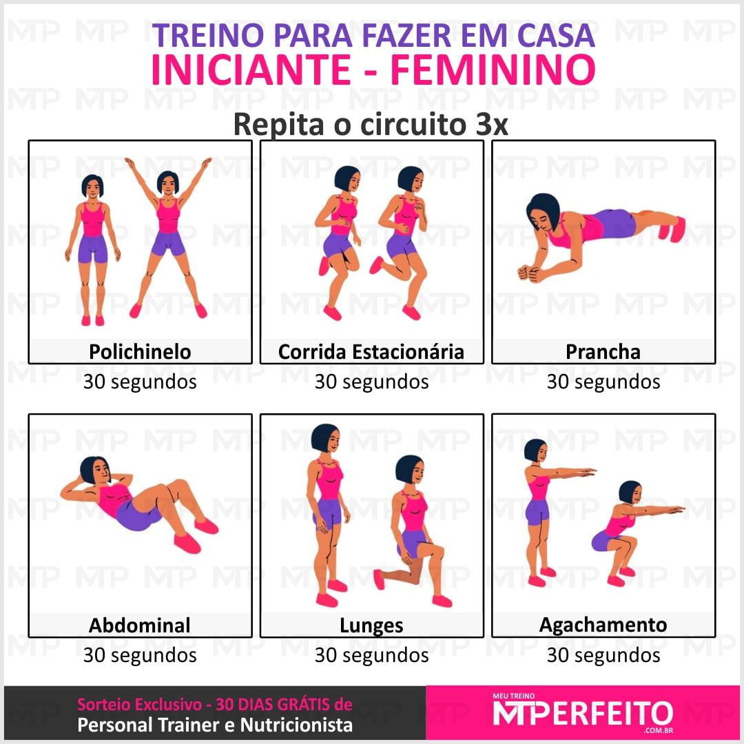 Quantos exercícios um iniciante deve fazer?