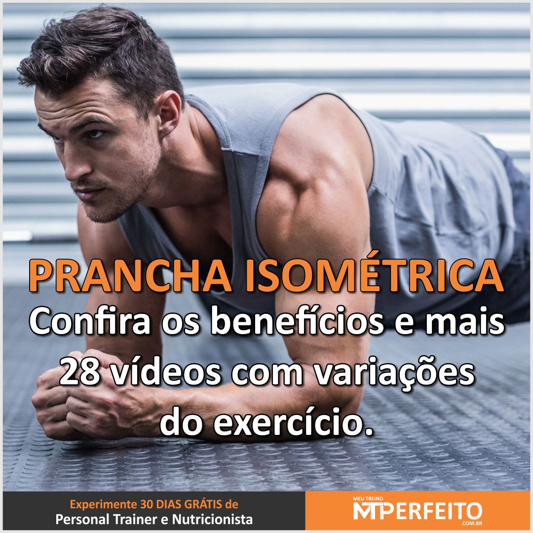 Prancha Isométrica: Confira os benefícios e 28 vídeos de variações do exercício