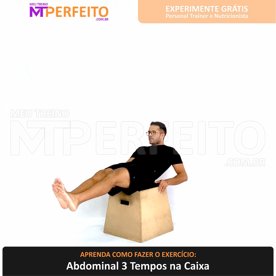 Abdominal 3 Tempos na Caixa