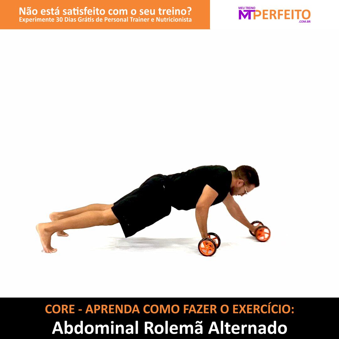 Abdominal Rolemã Alternado