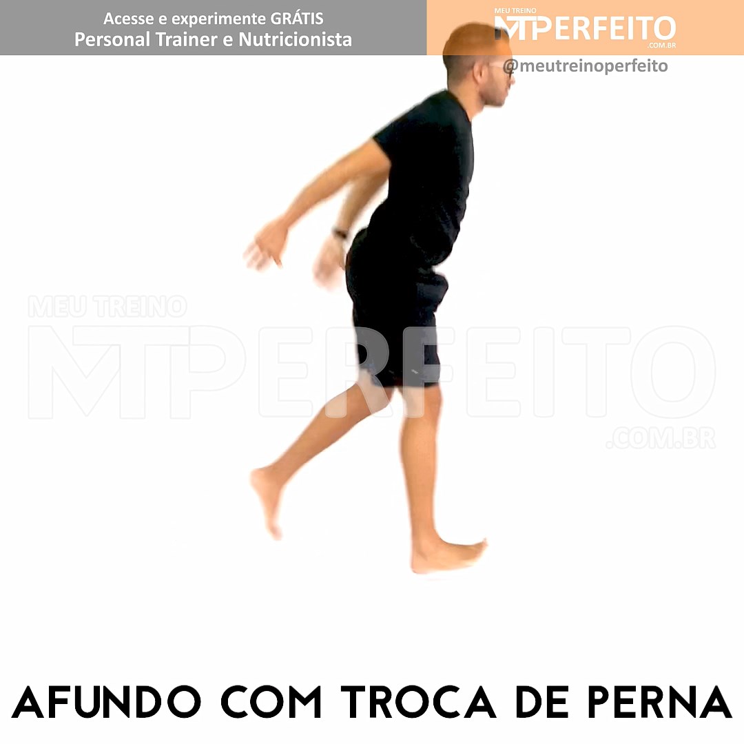 Afundo com Troca de Perna