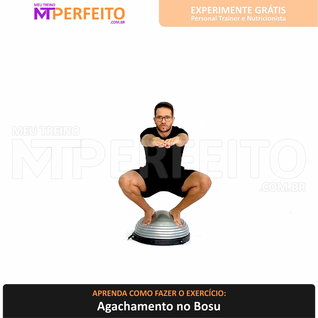 Agachamento no Bosu