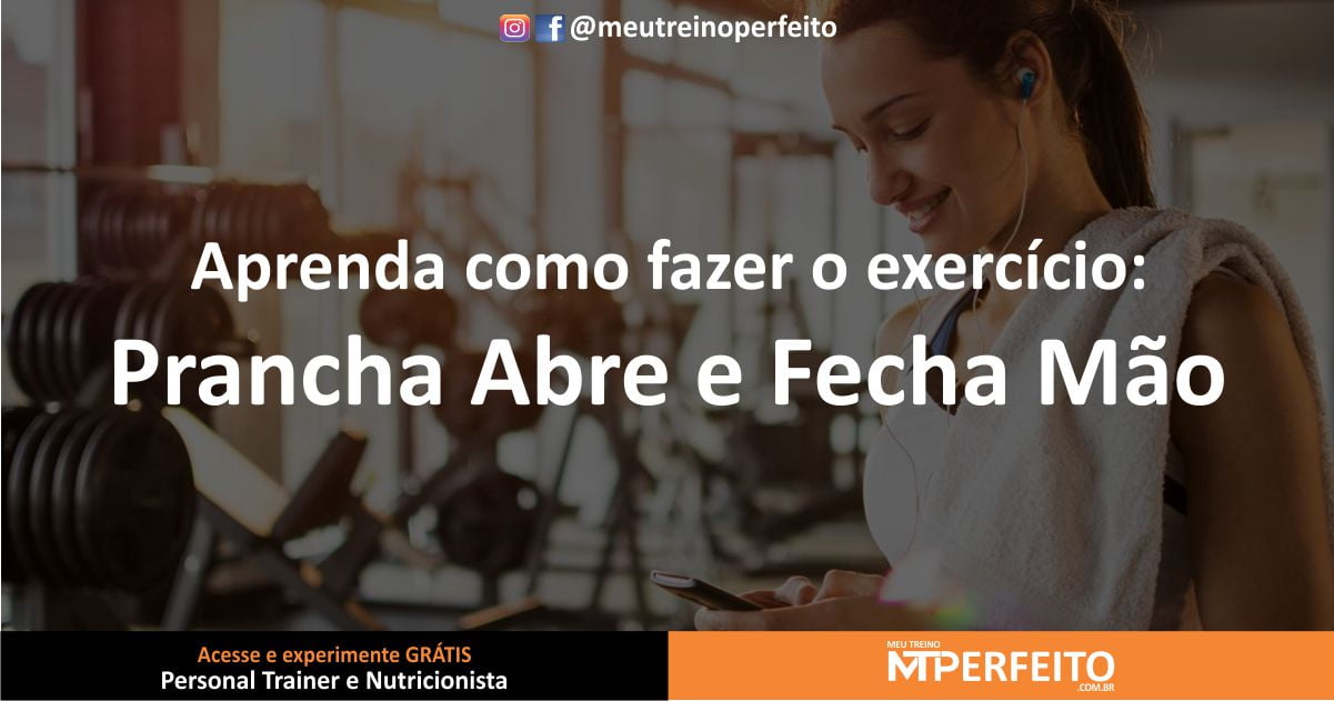 Prancha Abre e Fecha Mão