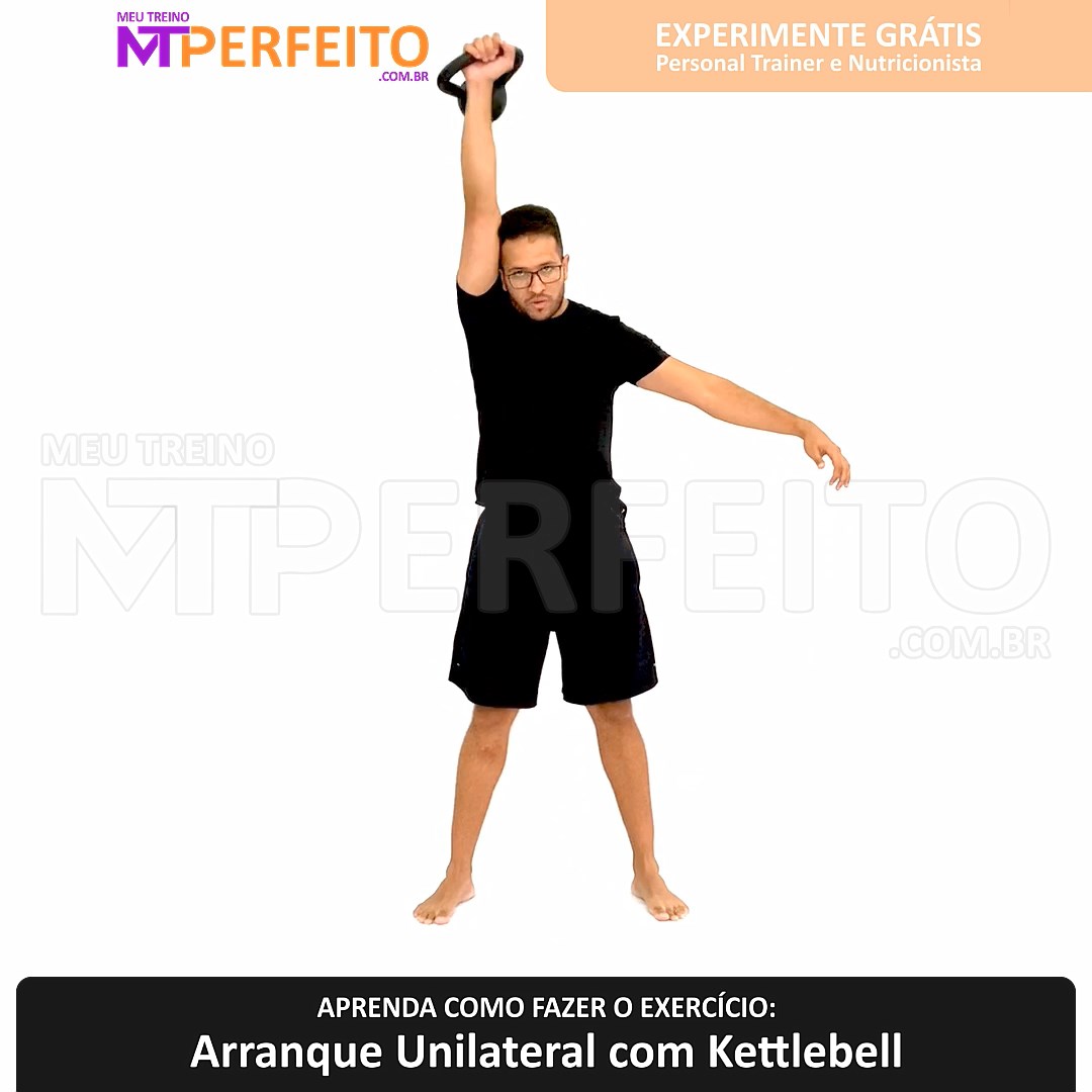 Arranque Unilateral com Kettlebell