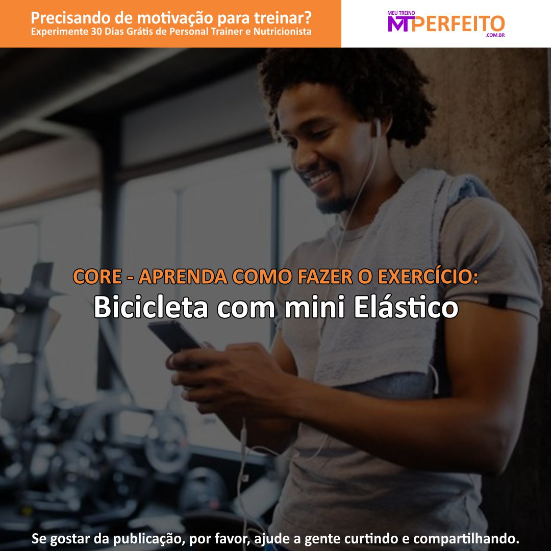 Bicicleta com mini Elástico