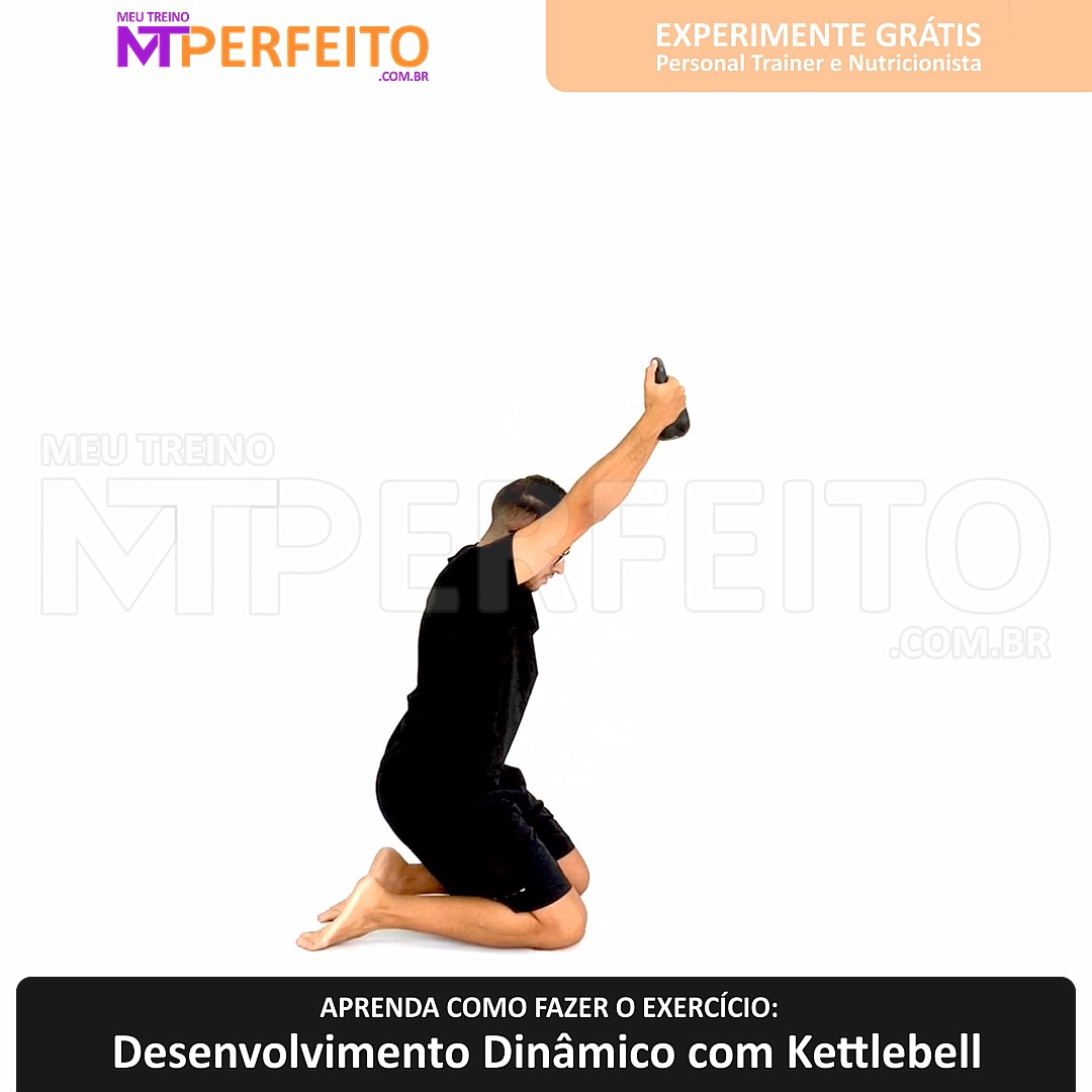 Desenvolvimento Dinâmico com Kettlebell