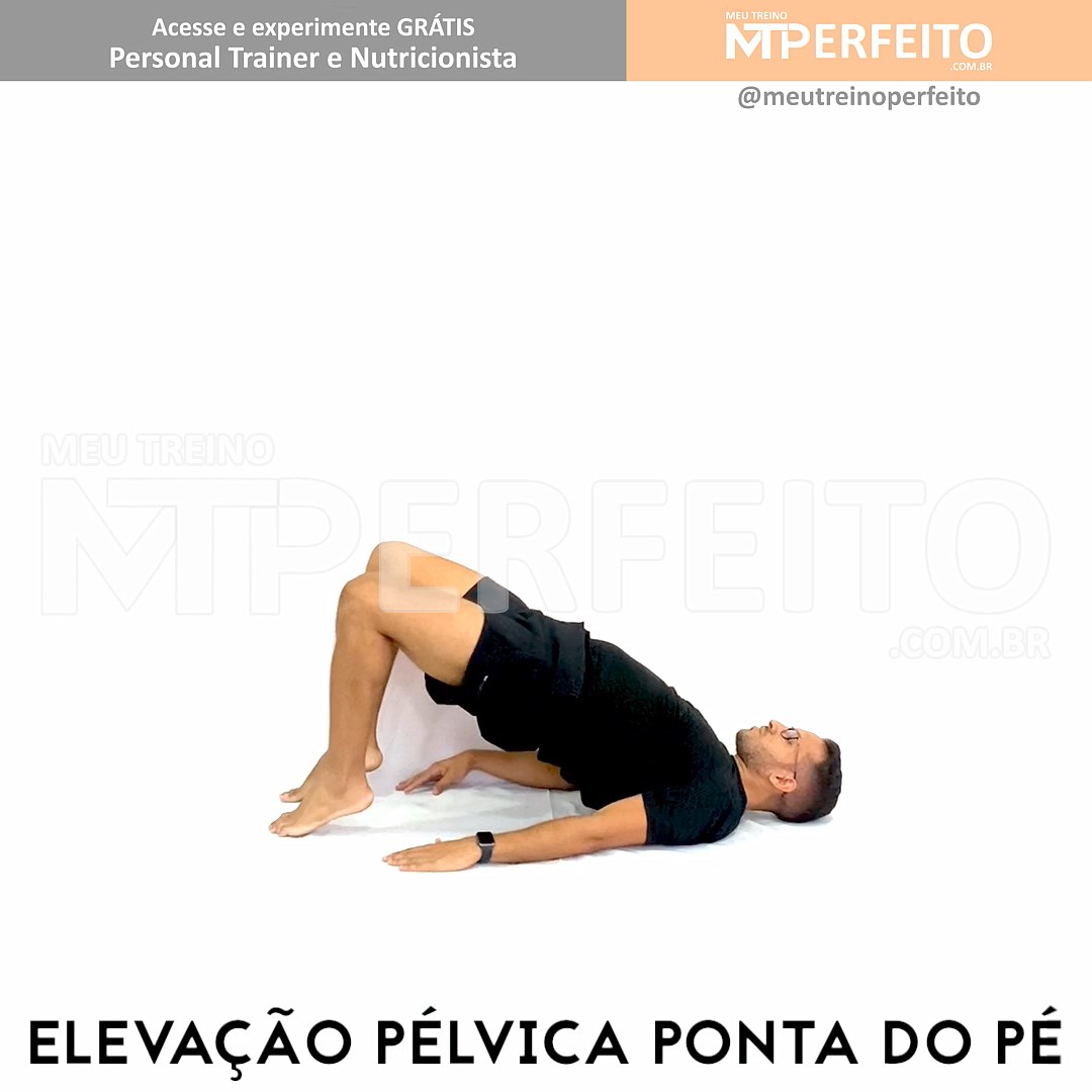 Elevação Pélvica na Ponta do Pé