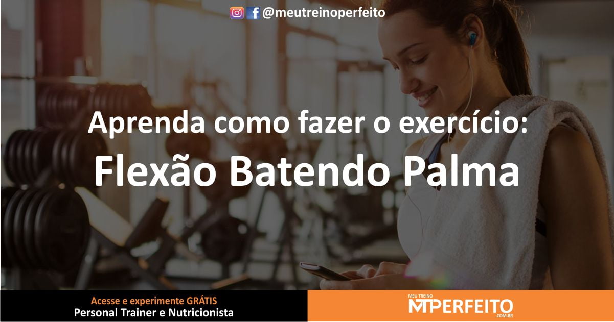 Flexão Batendo Palma