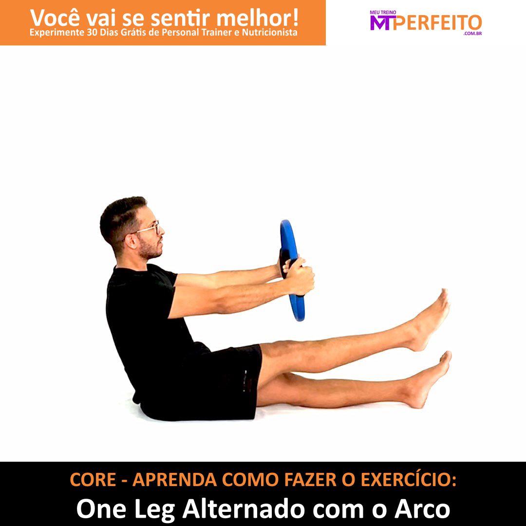 One Leg Alternado com o Arco