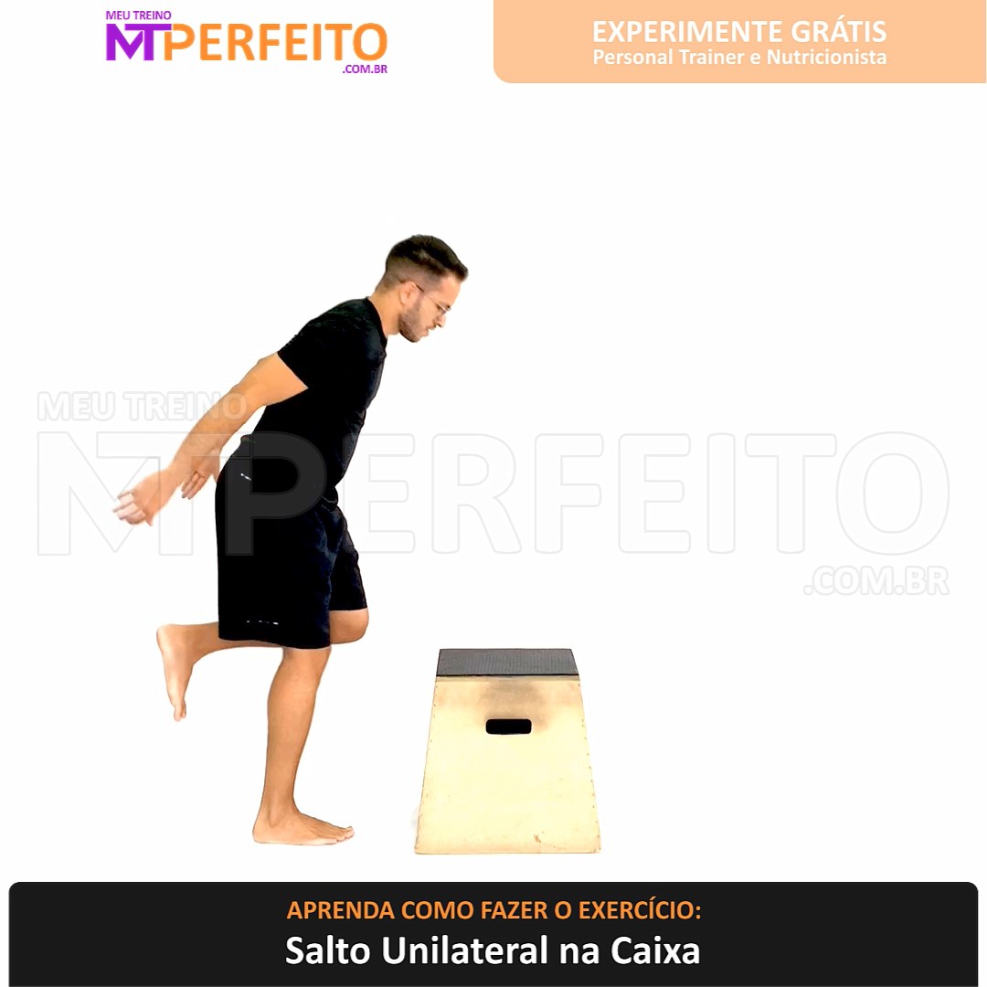 Salto Unilateral na Caixa