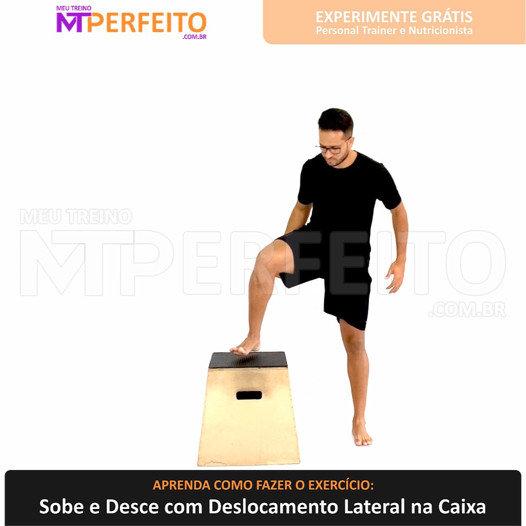 Sobe e Desce com Deslocamento Lateral na Caixa