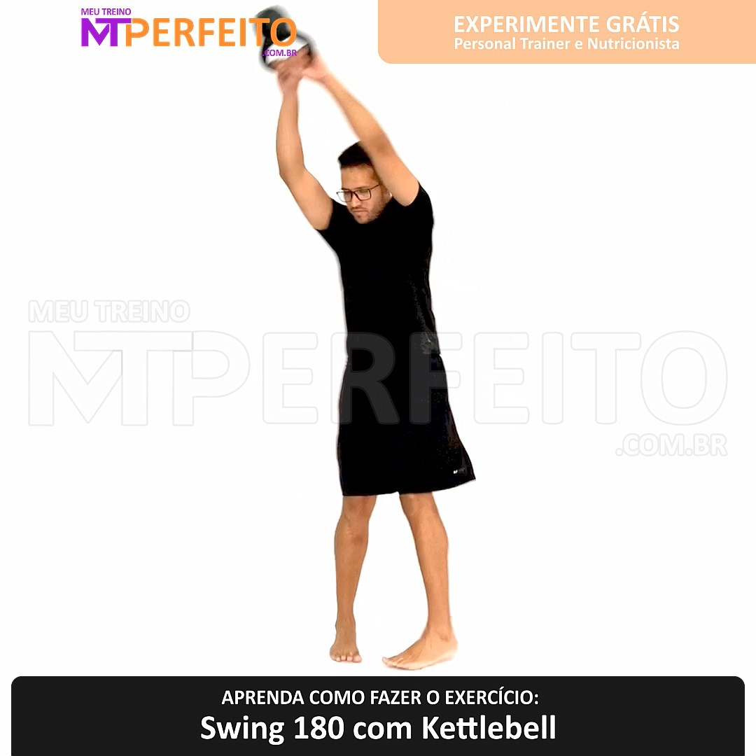 Swing 180 com Kettlebell