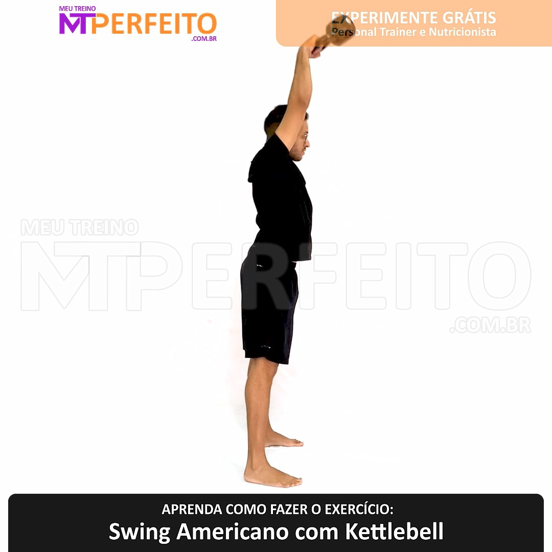 Swing Americano com Kettlebell