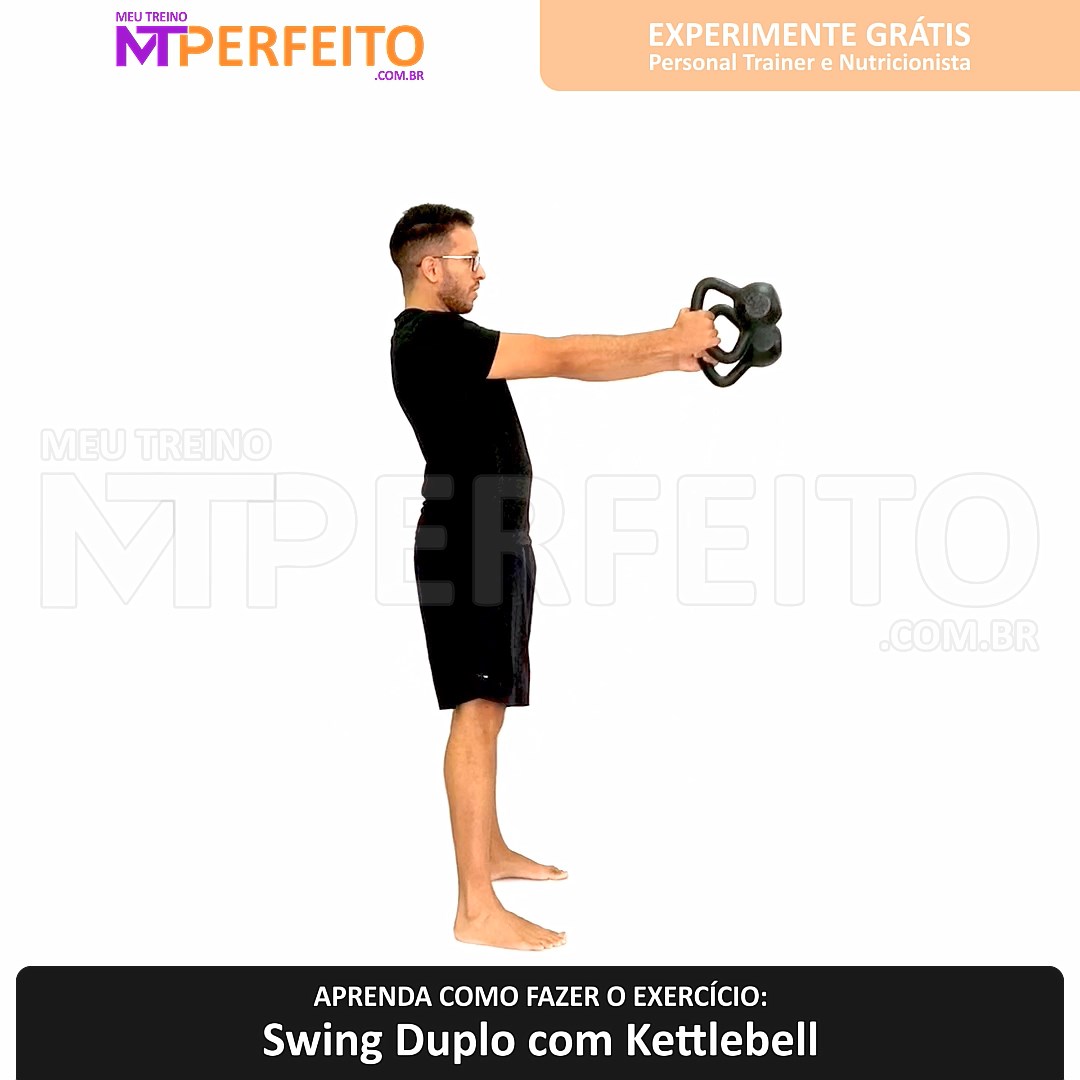 Swing Duplo com Kettlebell