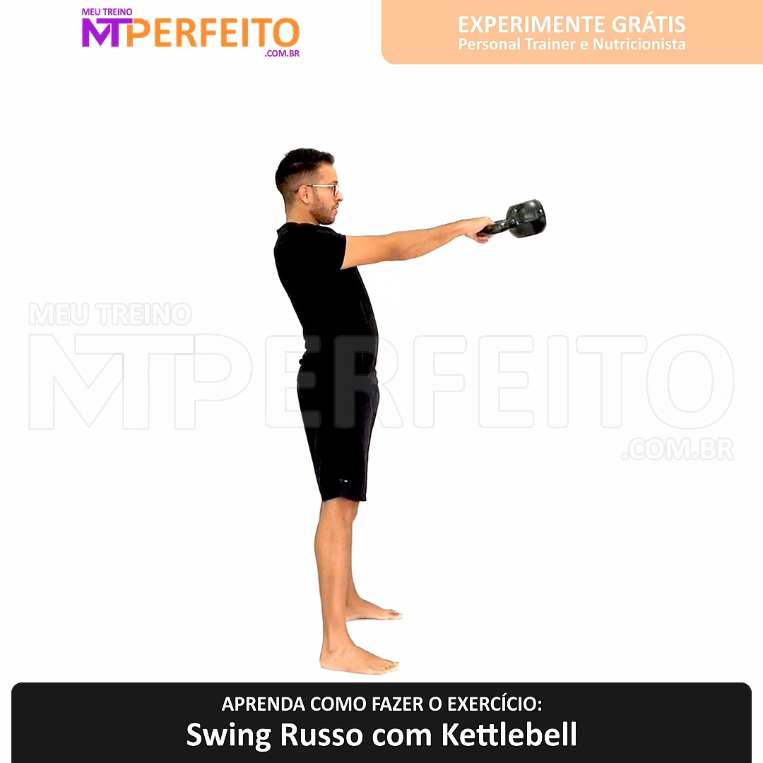 Swing Russo com Kettlebell