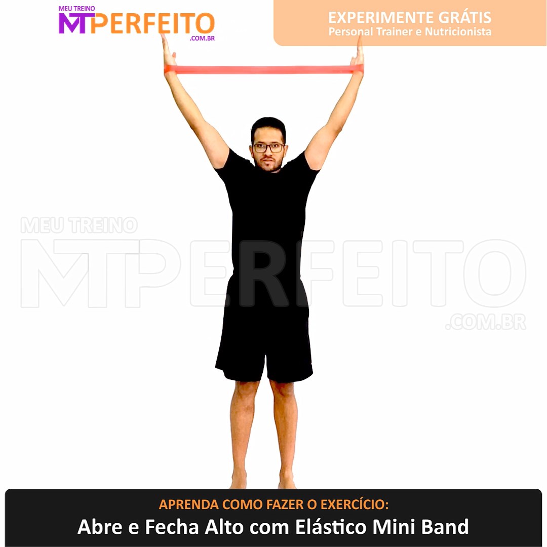 Abre e Fecha Alto com Elástico Mini Band