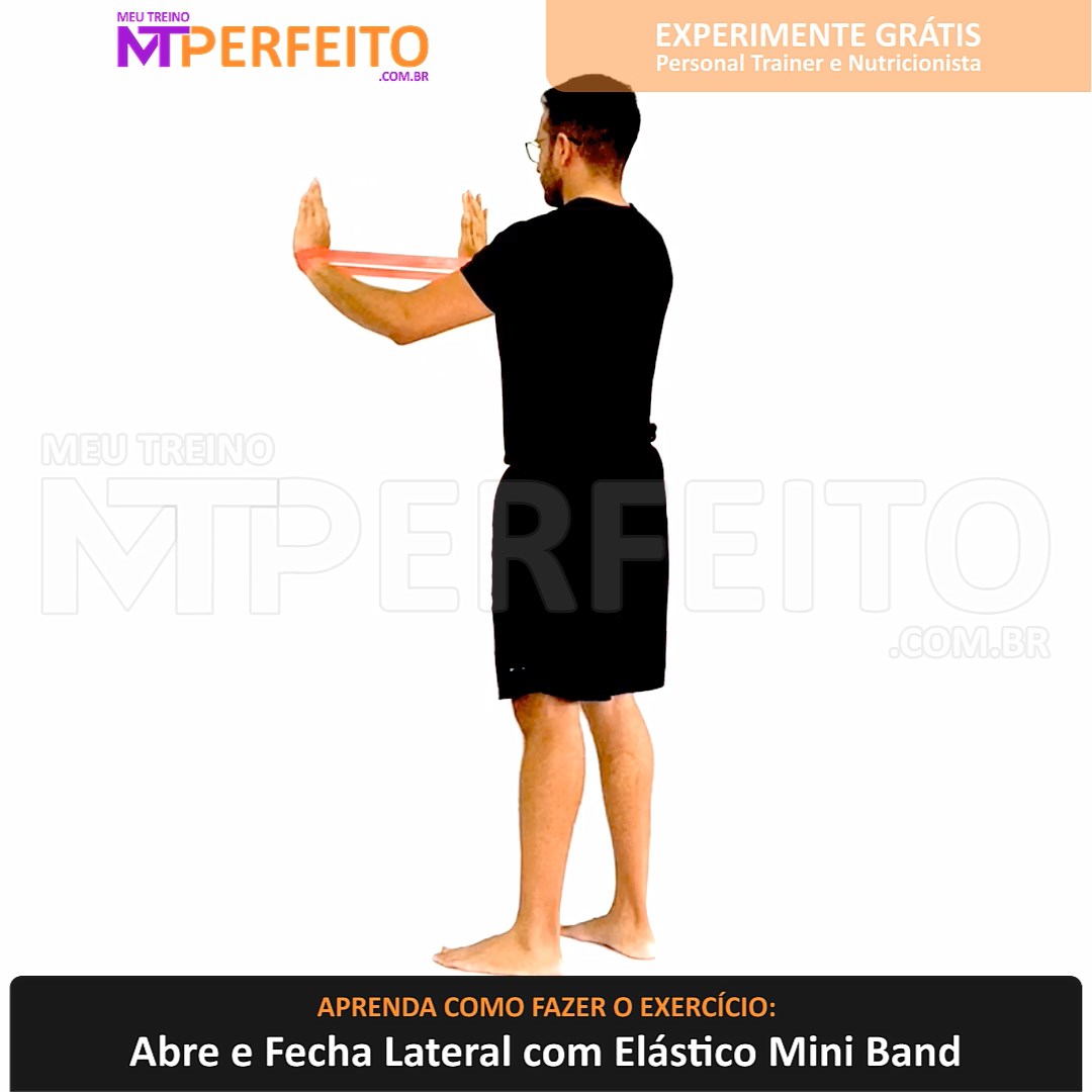 Abre e Fecha Lateral com Elástico Mini Band