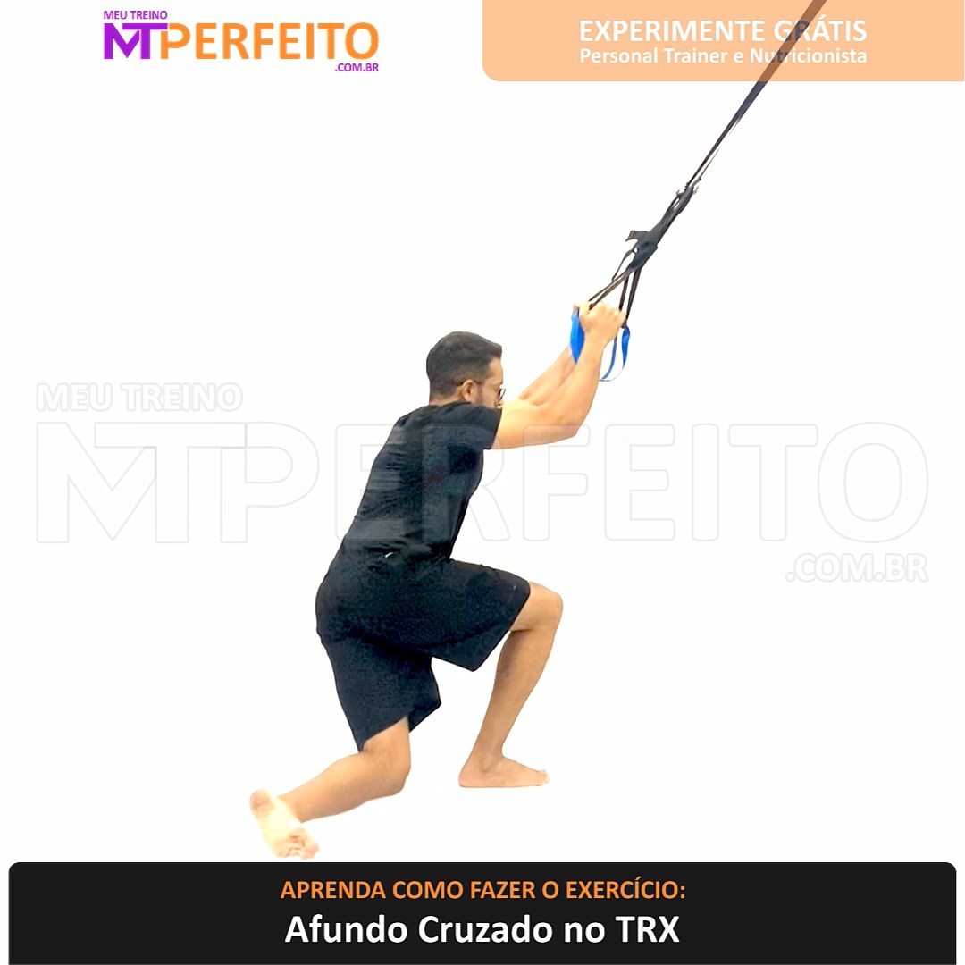 Afundo Cruzado no TRX