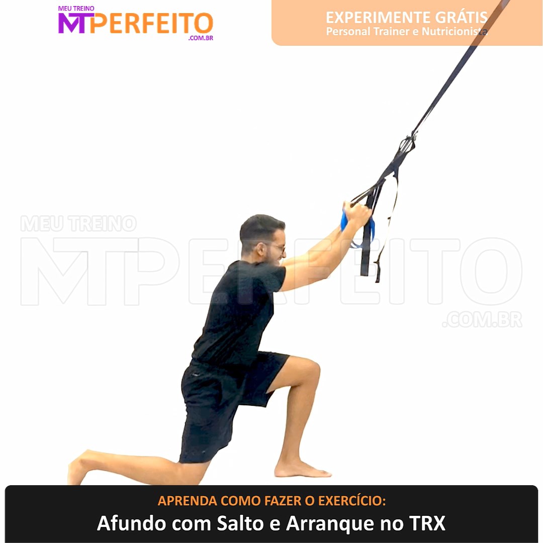 Afundo com Salto e Arranque no TRX