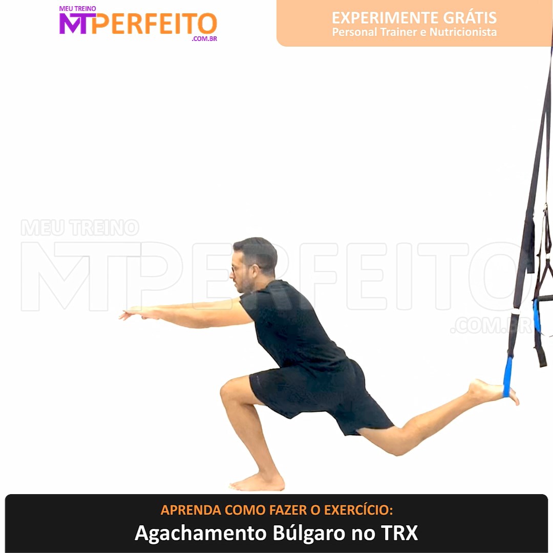 Agachamento Búlgaro no TRX