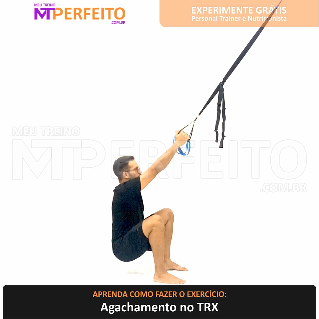 Agachamento no TRX