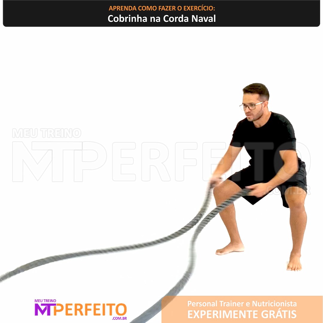 Cobrinha na Corda Naval