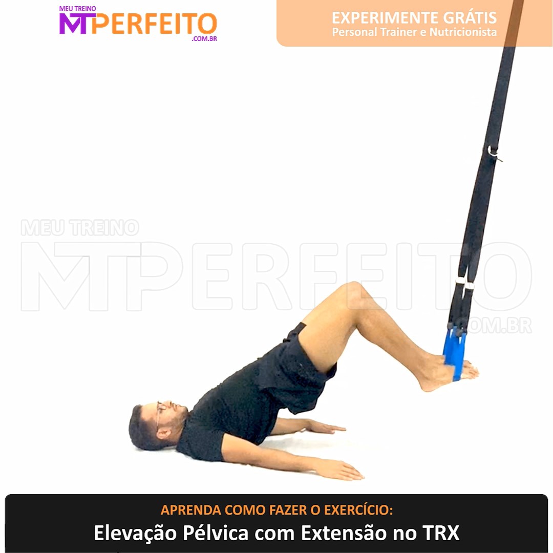 Elevação Pélvica com Extensão no TRX