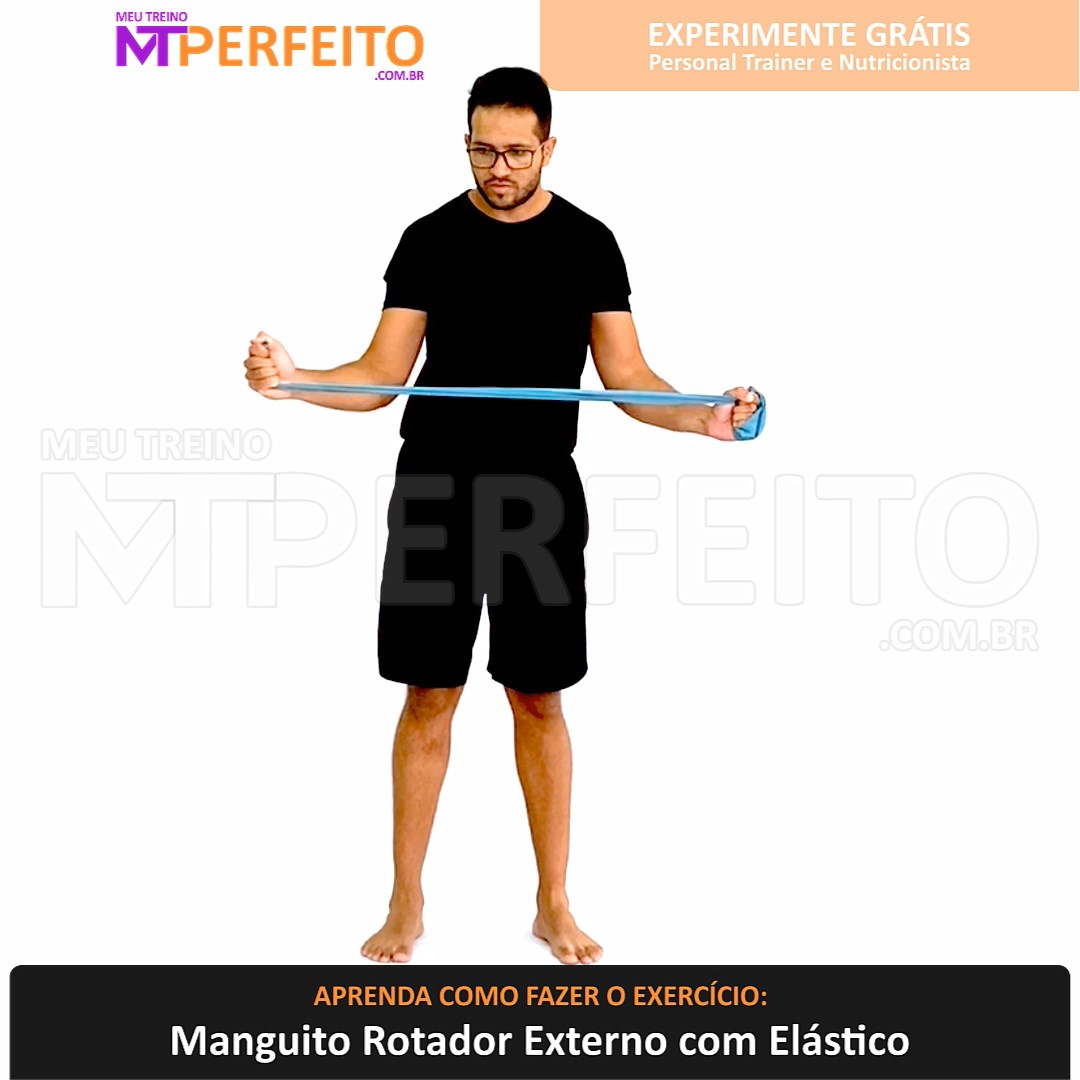 Manguito Rotador Externo com Elástico