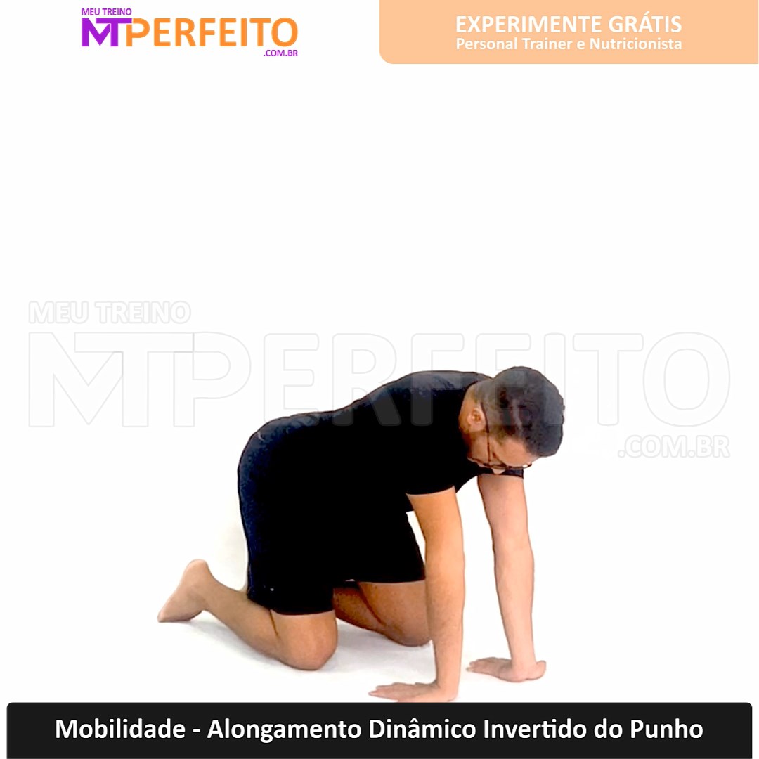 Mobilidade – Alongamento Dinâmico Invertido do Punho