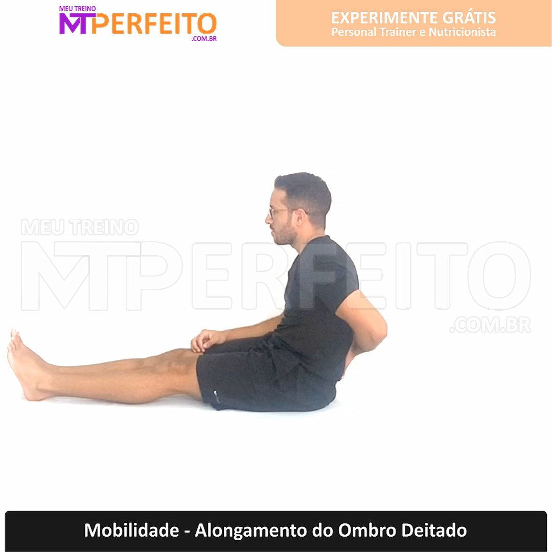 Mobilidade – Alongamento do Ombro Deitado