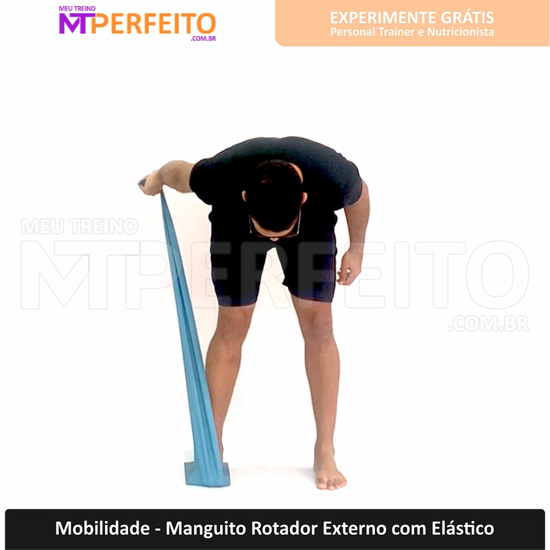 Mobilidade – Manguito Rotador Externo com Elástico