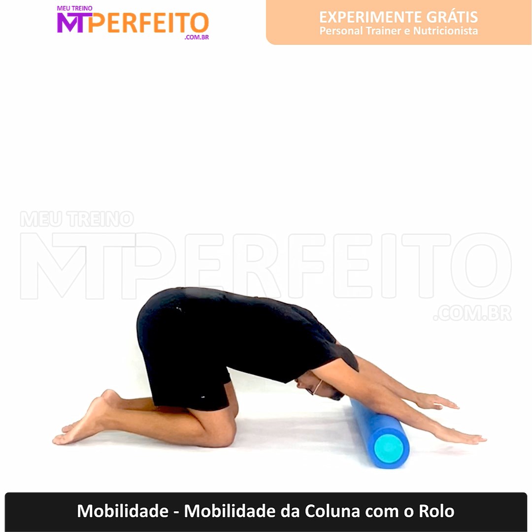 Mobilidade da Coluna com o Rolo