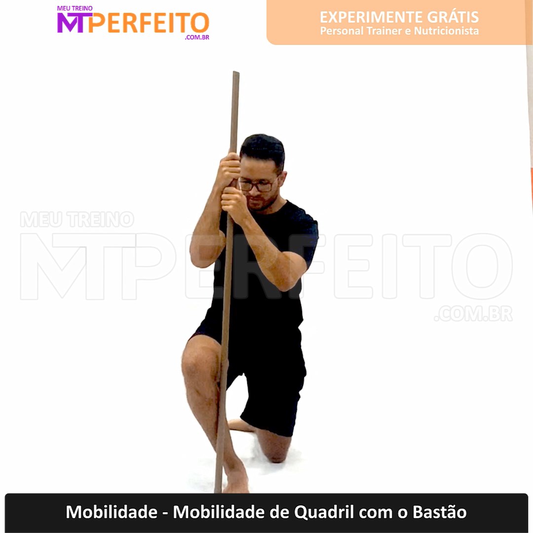 Mobilidade de Quadril com o Bastão