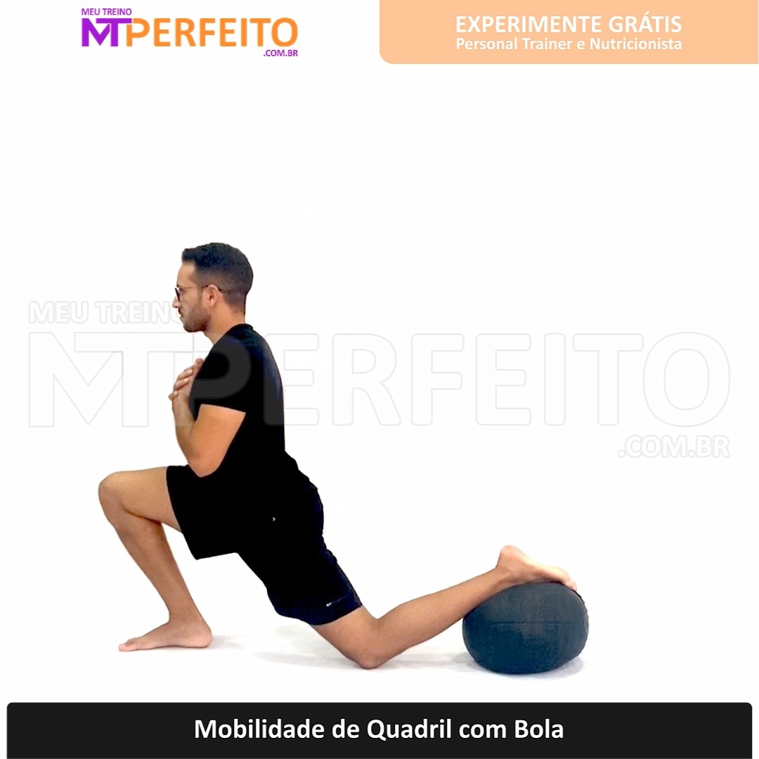 Mobilidade de Quadril com Bola