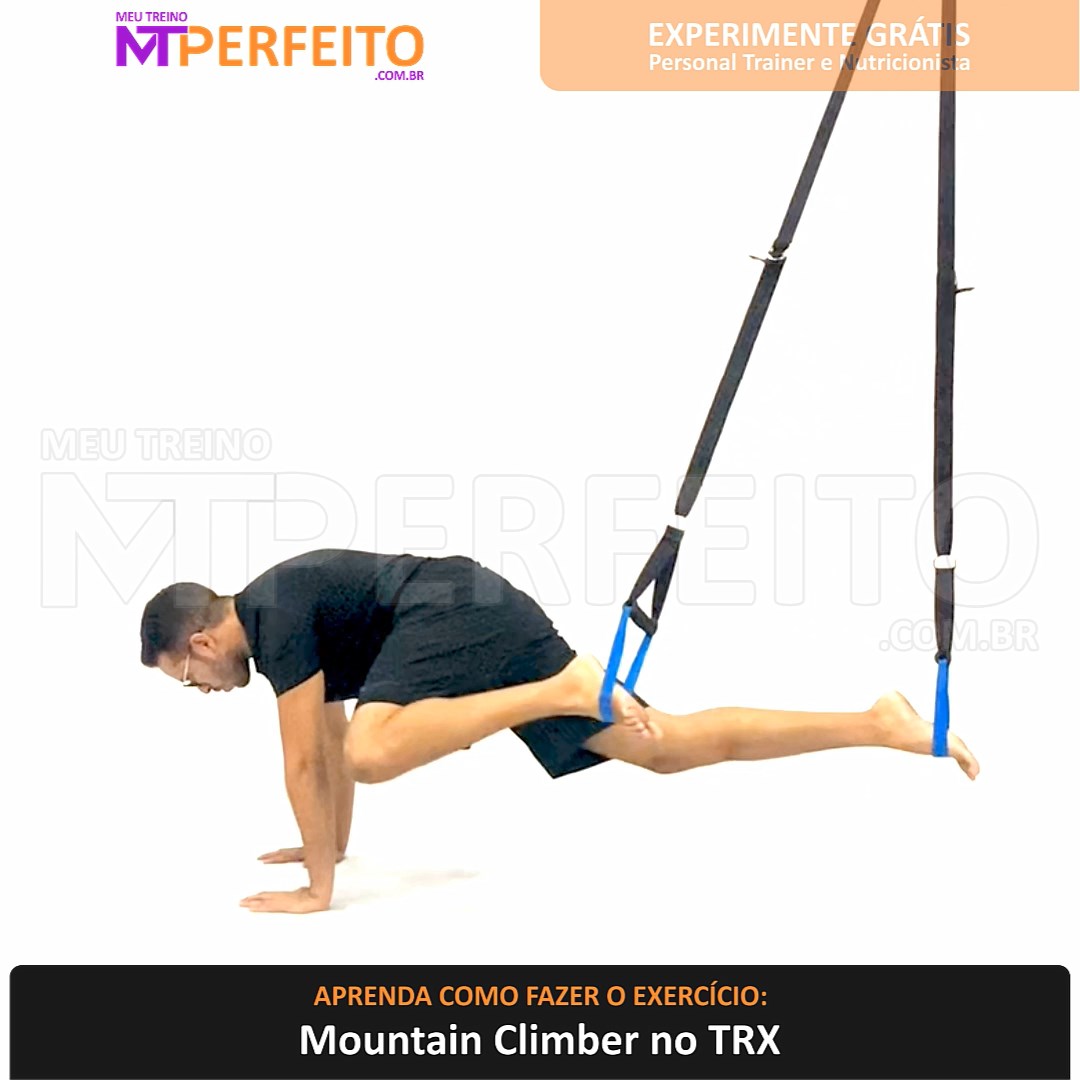 Mountain Climber no TRX