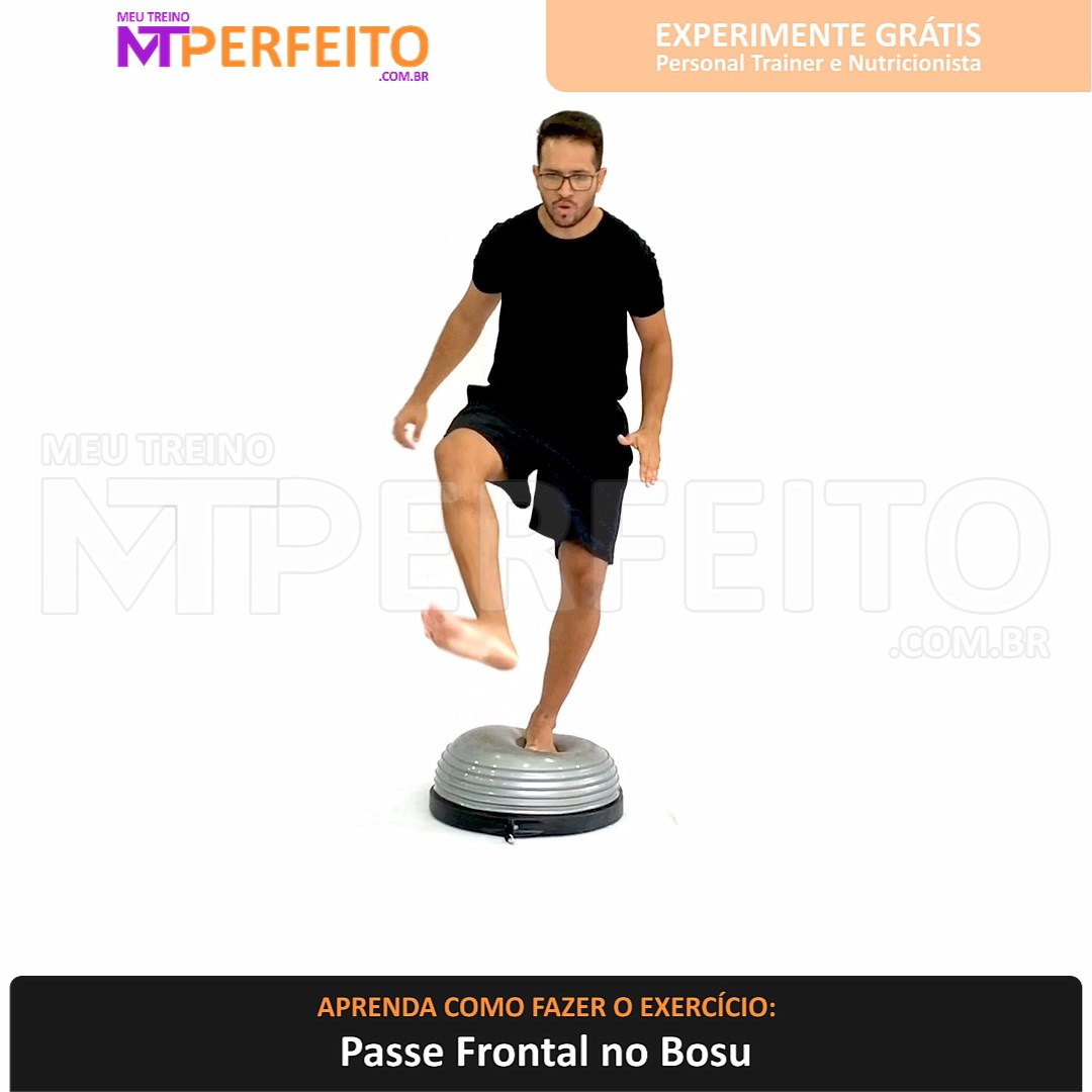 Passe Frontal no Bosu