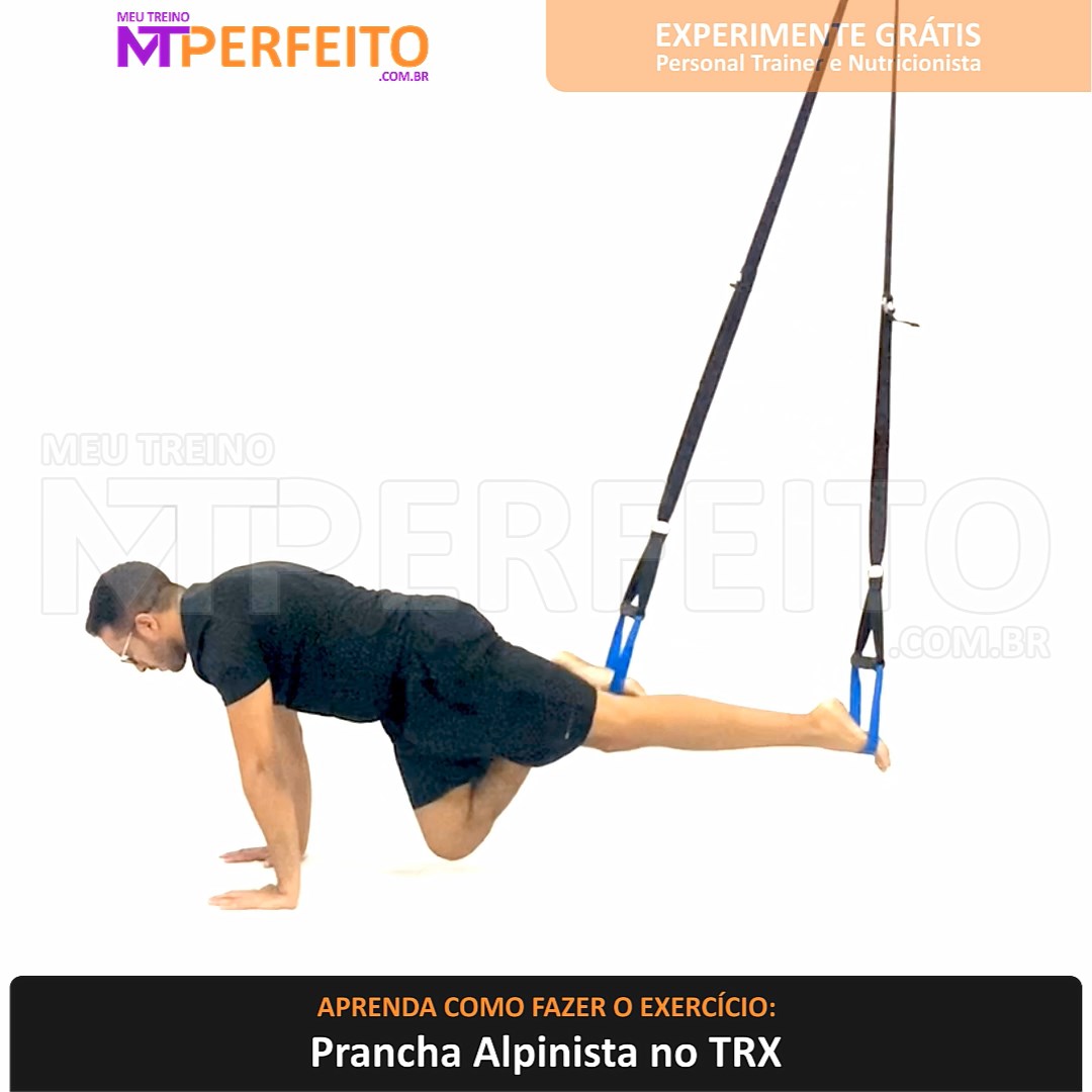 Prancha Alpinista no TRX