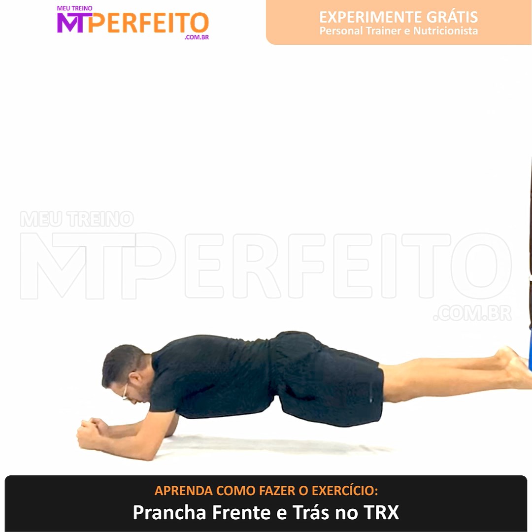 Prancha frente e trás no TRX